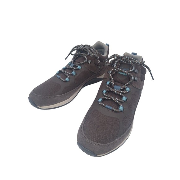 Ryka Echo Trek Hiking Shoe Outdoor Waterproof Women Size 10 Falcon Taupe - Picture 1 of 12